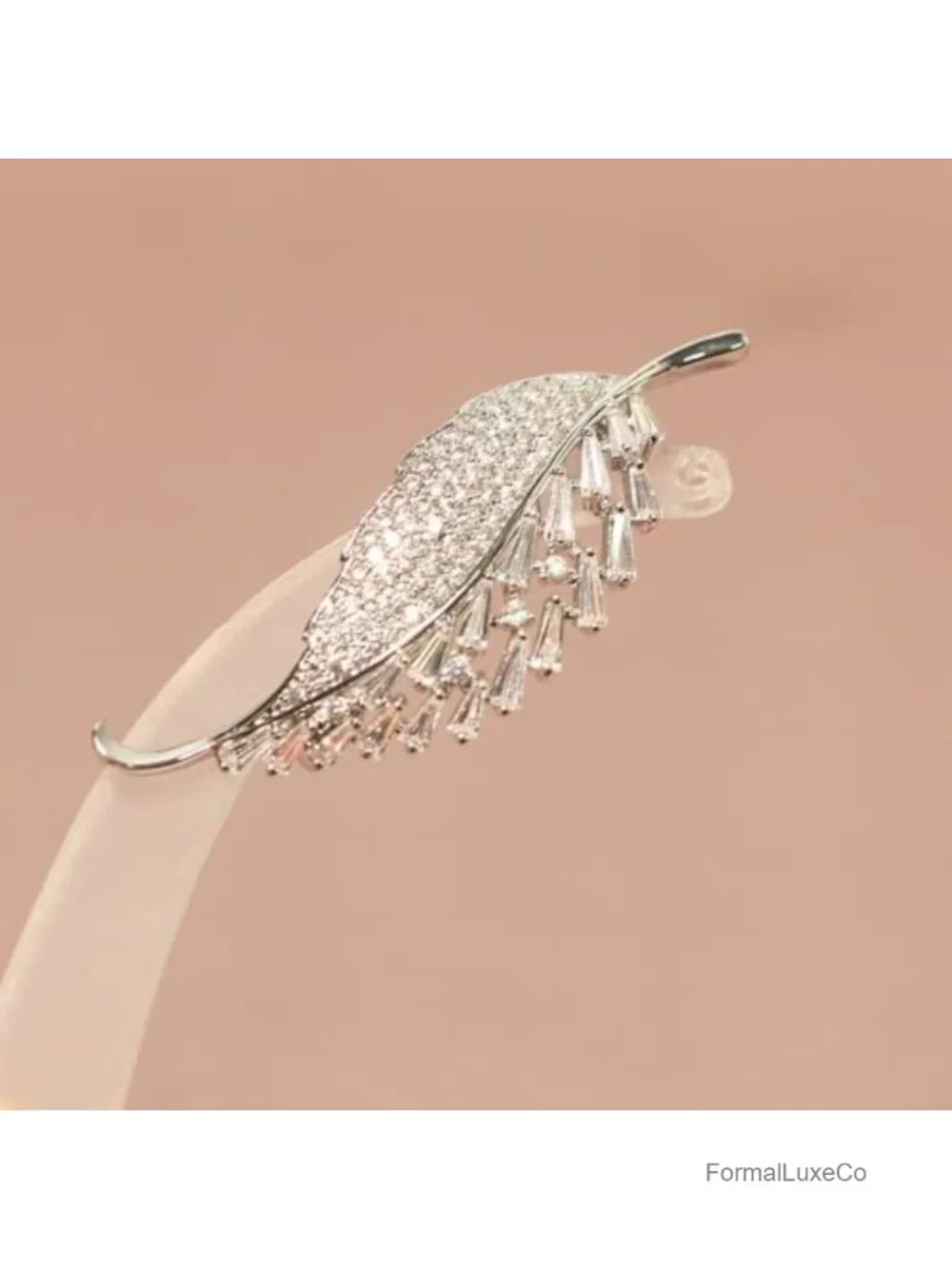 Elegant Flower Brooch for Women Gold Plated Zircon Pin Gift